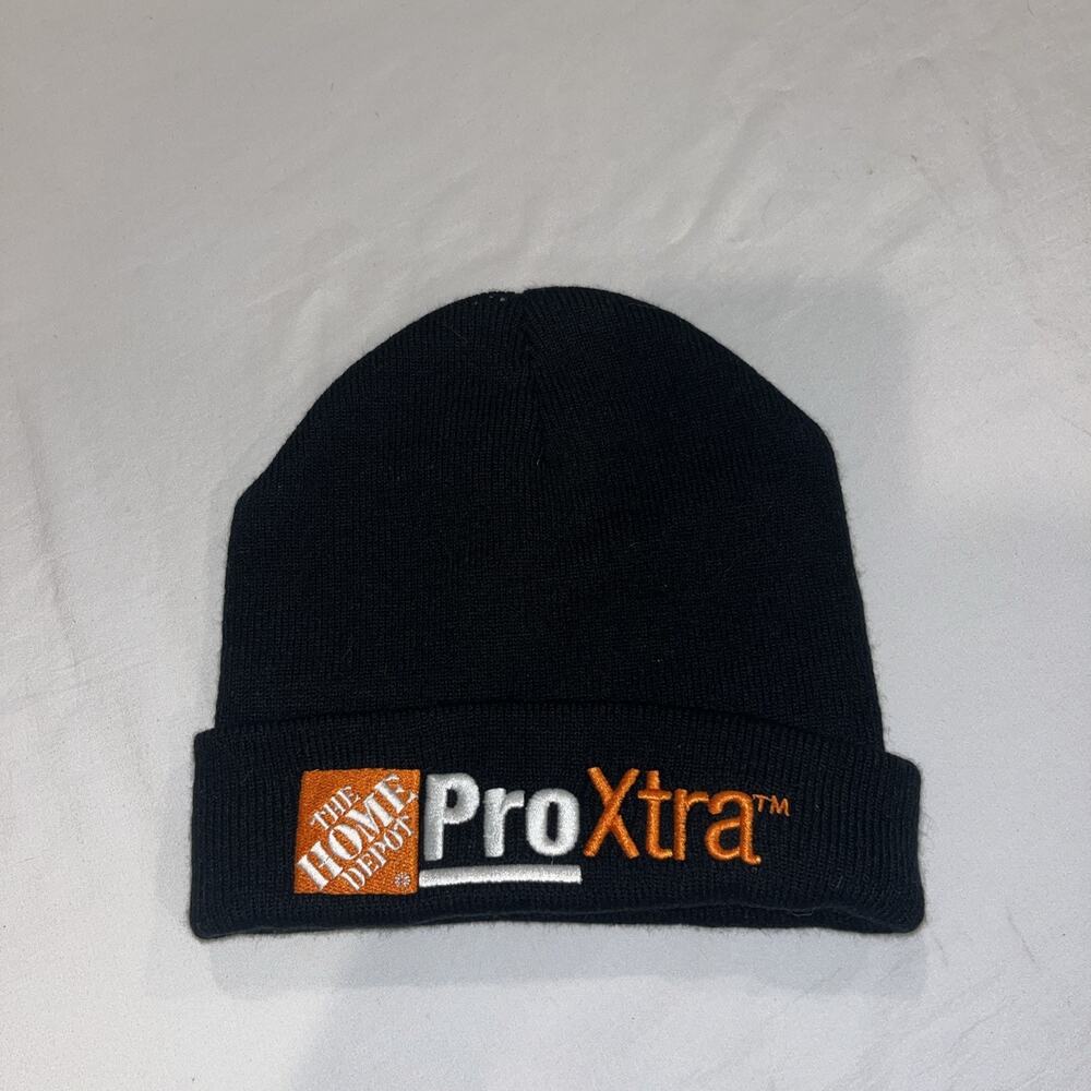 Home Depot Pro Beanie ProXtra Logo Warm Black One Size